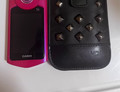 卡西欧自拍神器Tr550 玫红色 颜色辣妹...