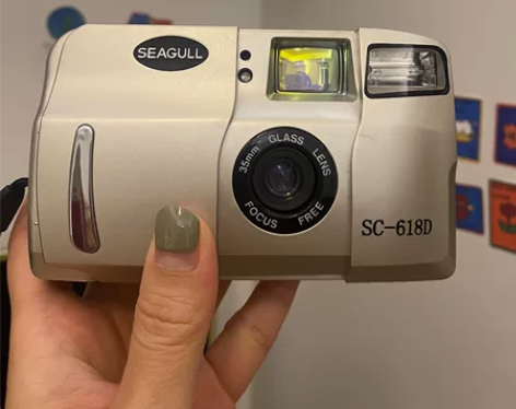 海鸥胶片相机SC-618D - 前年买的，...
