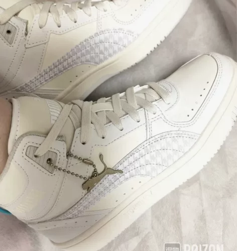 彪马高帮运动鞋 得物购入，有购买记录