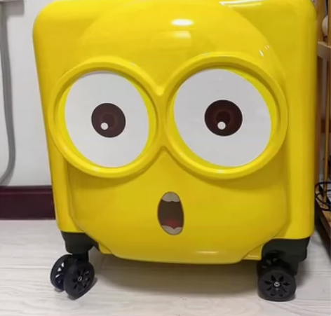【仅剩5套】小黄人登机箱黄人登机箱儿童拉杆...