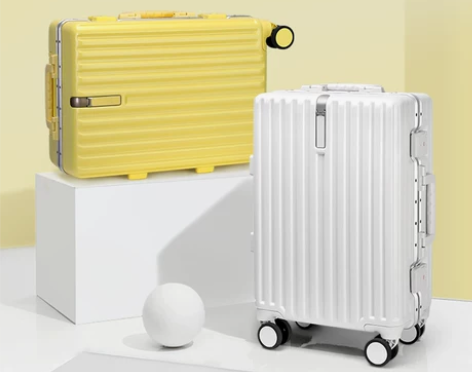 行李箱女拉杆箱男20旅行箱铝框密码登机箱结...