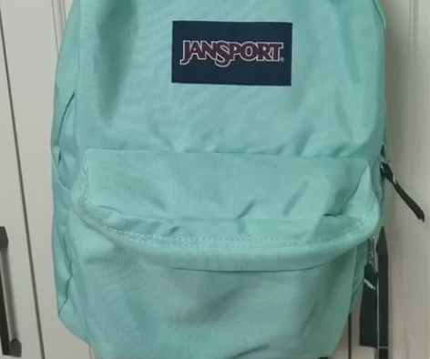 【正品捡漏】薄荷绿jansport杰斯伯全...