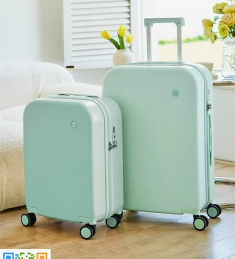 全新 米熙高颜值行李箱女小型登机箱包拉杆箱...
