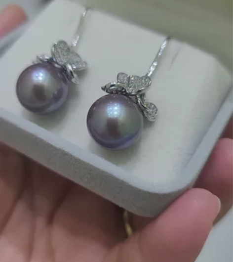纯天然淡水珍珠爱迪生蓝莓紫妖紫 点位12....