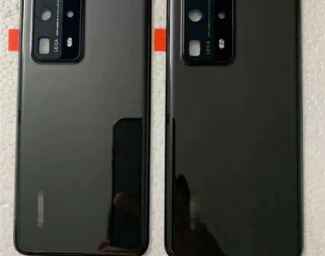 适用华为P40原装后盖P40pro玻璃后壳...