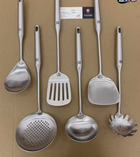 全新德国双立人炊具304不锈钢家用隔热锅铲...