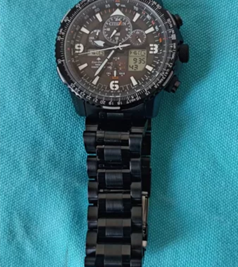 西铁城（CITIZEN） 空中之鹰光动能男...