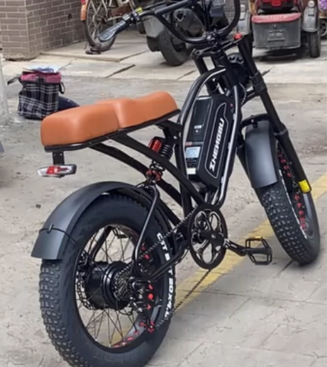 正步（ZB）20寸宽肥胎山地车变速复古越野...