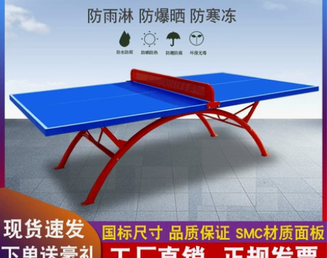 乒乓球桌，大件物品，售出不退，考虑好再拍，...