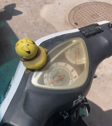 自骑二手摩托车，鹏城光阳125，加装小油箱...