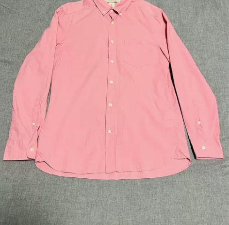 HM 男士长袖轻薄衬衣 -九成新 肩宽42...