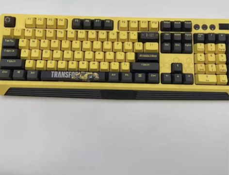 99新雷神 KG8104R 有线机械键盘红...