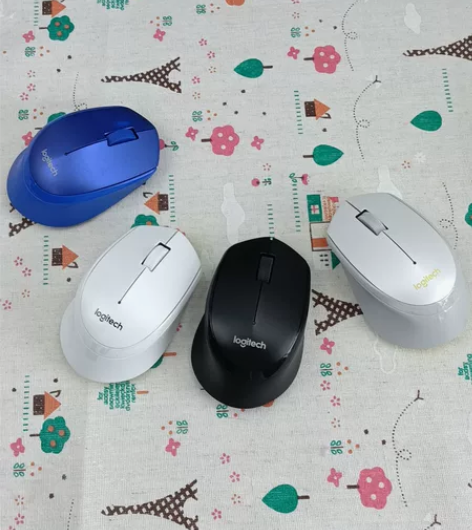 罗技（Logitech）M330 静音鼠标...