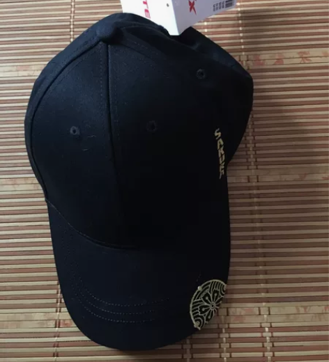 全新正品特步黑色鸭舌帽平檐帽运动帽，不退不...