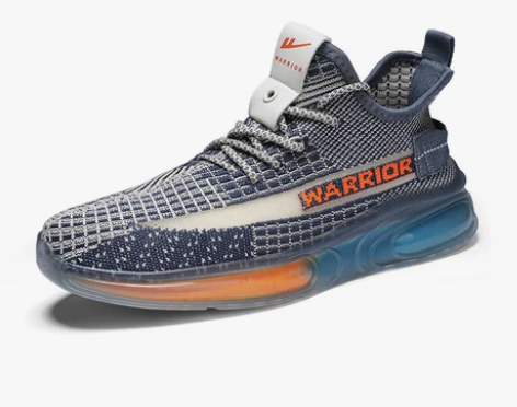 回力夏季新款透气网鞋网面运动男鞋跑步飞织网...