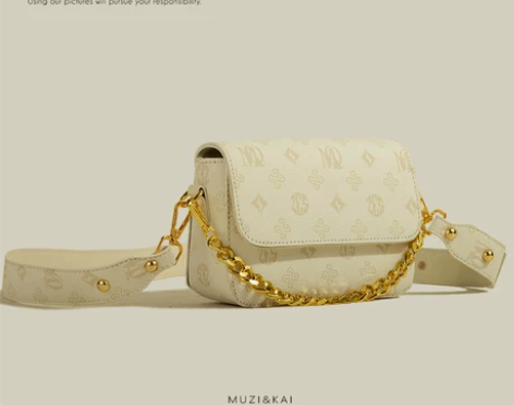 包包新款MuziKai正品经典印花链条女2...