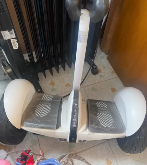 九号平衡车，99新，买回来就玩了两次，一直...