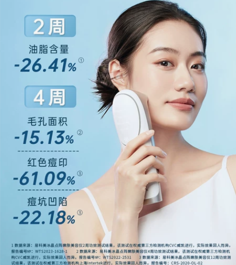 易科美A9冰晶点阵激光美容仪嫩肤仪收缩毛孔...