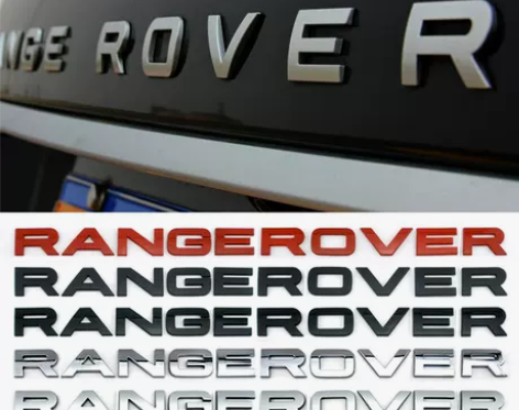 路虎车标RANGEROVER机头盖字母标极...