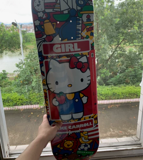 专业滑板GIRL10周年联名款滑板 正品闲...