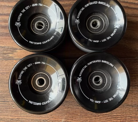 陆地冲浪板轮wooddetail无敌兔刷街...