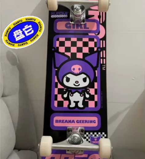 【王一博同款滑板】滑板成人儿童初学者四轮双...