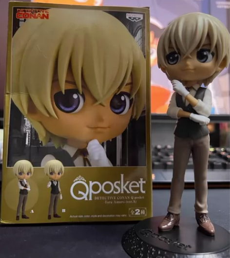 正版万代qposket名侦探柯南工藤新一安...