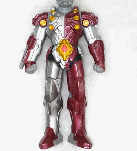 日版钢铁九号奥特曼14cm火花软胶500系...