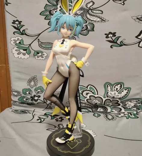 完美无瑕无盒二手未动正版妇幼初音兔女郎手办...