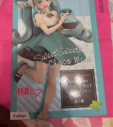 【包邮】Furyu初音未来miku 薄荷巧...