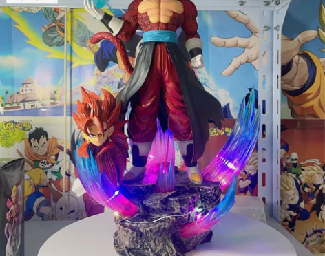 龙珠动漫GK超四神贝吉特发光公仔盒装模型摆...