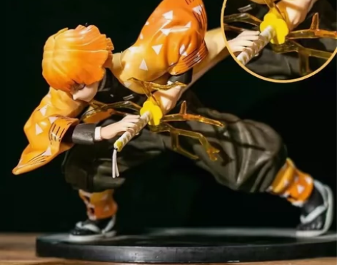 【清仓】鬼灭之刃雷之呼吸拔刀斋我妻善逸手办...