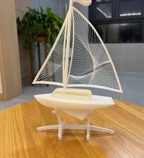 弦帆船  北欧极简装饰   摆件装饰 采用...