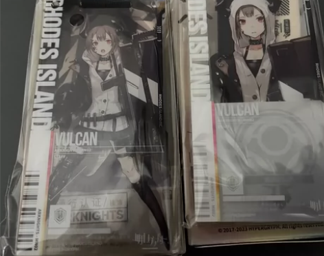 出 明日方舟 朝陇山 火神通行证 仅拆盒确...