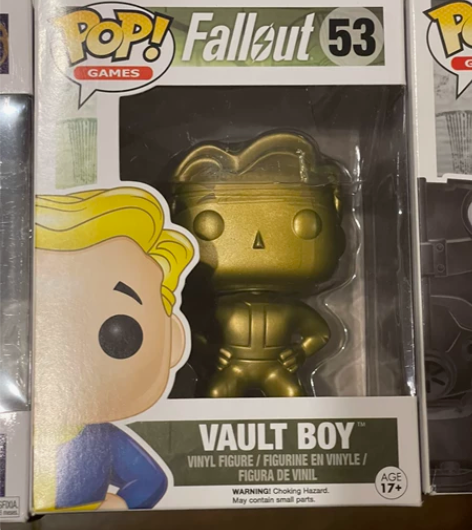 [现货]FUNKO 辐射 避难所小子 金色...