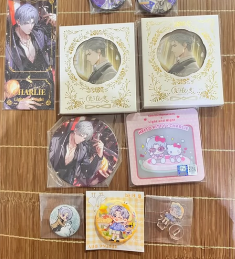 【出】光与夜之恋 查理苏 小set不拆 退...