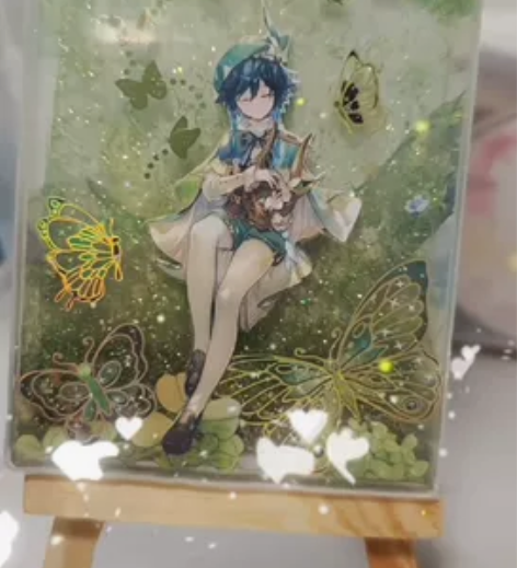 手工定制亚克力流沙麻将 接手工定制流麻 8...