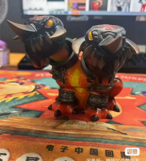 魔兽世界 熔核犬 摇头公仔（数量有限） 暴...