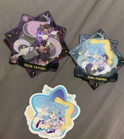 nijisanji en 潮玩星球联动 姐...