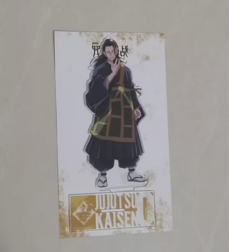 夏油杰立牌 注:已撕膜，有背卡，无原袋，基...