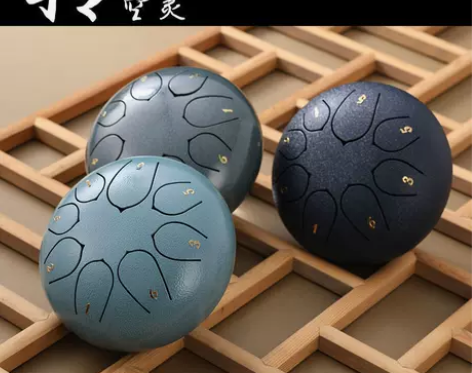 6寸8音初学越南鼓空灵鼓民乐鼓钢舌鼓儿童