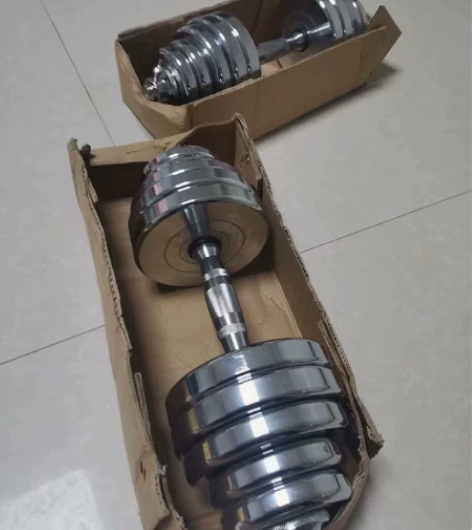 【健身房清仓，转让纯钢哑铃，纯钢！】 男士...