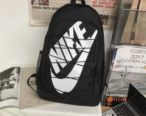 潮牌炫彩字母双肩包校园背包新款男包女包运动...