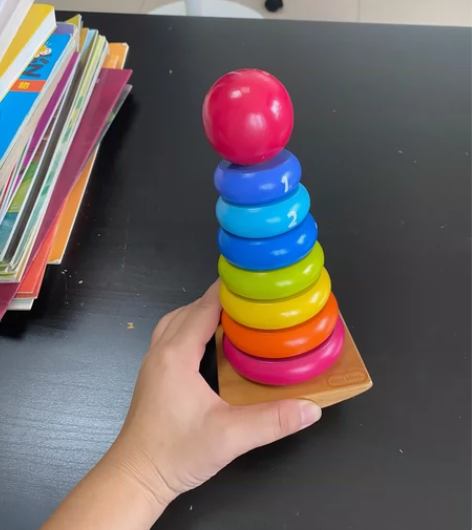 小泰克的 区分大小 颜色 培养秩序感 适合...