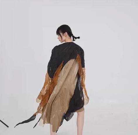 服装与服饰设计成衣4套 价格可优惠 褶皱设...