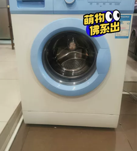 美的7公斤滚筒洗衣机，成色如图，正常使用 ...